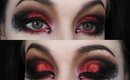 Bloodwine | Gothic Red Glitter Makeup Tutorial
