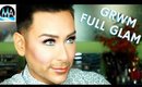Chit Chat GRWM First Impressions Full Glam Makeup Start to Finish - mathias4makeup