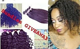 3 BUNDLES OF QUALITY HUMAN HAIR GIVEAWAY!!! | Exotic Virgin Girl Hair