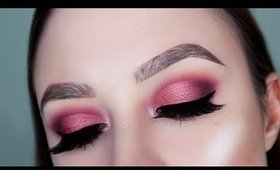 Huda Beauty Mauve Obsession Palette Makeup Tutorial + Review / 12 Day of Christmas Day 7