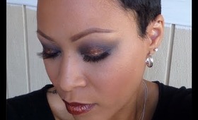 NYE 2013 Makeup Tutorial - MAC & Coastal Scents