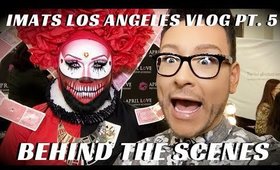 IMATS LOS ANGELES BEHIND THE SCENES VLOG PART 5 #MONDAYMAKEUPCHAT - mathias4makeup