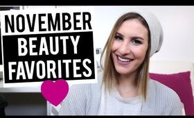 November Beauty FAVORITES 2015 ♡ JamiePaigeBeauty