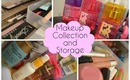 Makeup Collection and Storage!