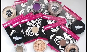 Review: Makeup Geek Shadows, Liners, & Pigments!
