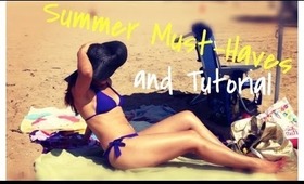 My Summer Beach Favorites and tutorial