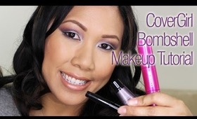 Drugstore Makeup Tutorial - CoverGirl Bombshell Review & Giveaway