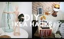 DIY IKEA HACKS FOR FALL! 🍂 EASY & CHEAP ROOM DECOR!💡🔨✂
