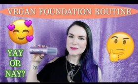 Urban Decay Makeup Foundation Tutorial | All Vegan Routine