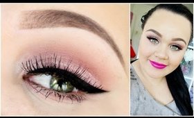 Pink Spring Makeup Tutorial | W7 In the Nude Palette