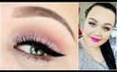 Pink Spring Makeup Tutorial | W7 In the Nude Palette