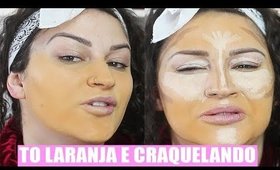 MAQUIAGEM COM PRODUTOS DA 25 DE MARÇO QUE DEU RUIM - #MakedoSacolão FAIL | Duda Fernandes