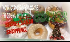 VLOGMAS DAY 10&11: DONUT DATE, SS SHOPPING.