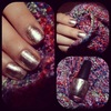 Designer De Better! by OPI. Love the metallic nail trend.