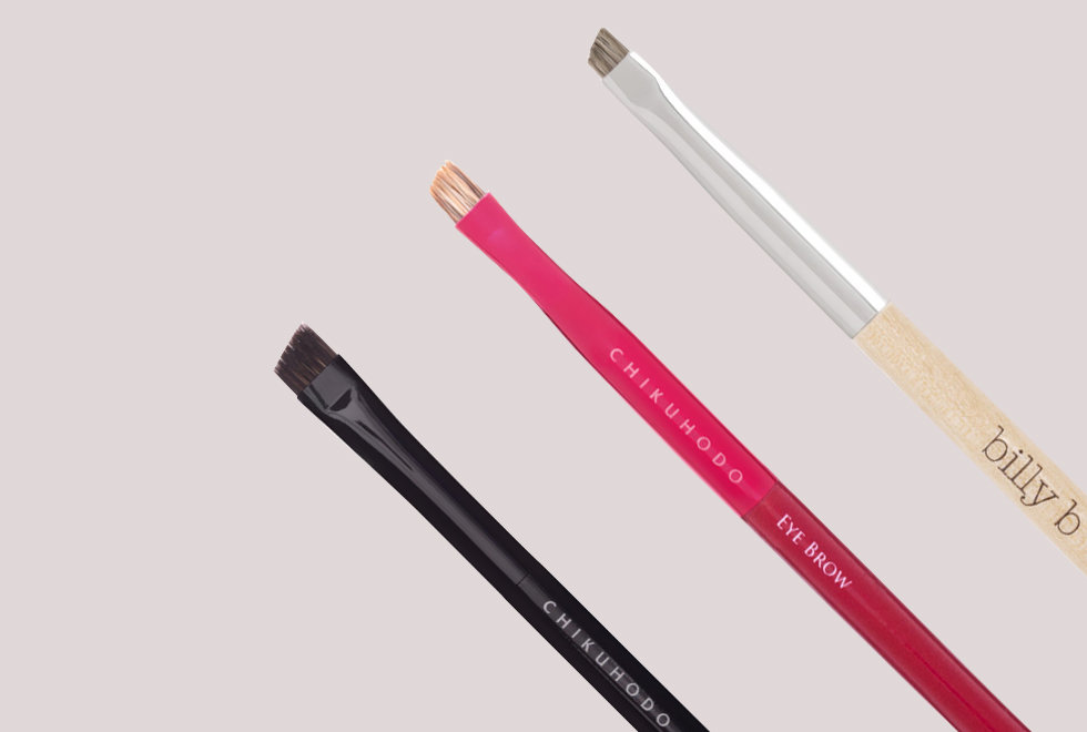 Stiff Angled Pro Eye Brush