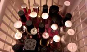 My Nail Polish Collection & Storage :)