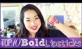 Top 10 Lipsticks | Bolds