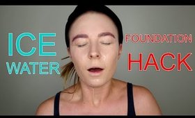 Ice Water Foundation Hack! Does It Work?!