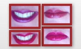 Holiday Lip Colors: a Tutorial