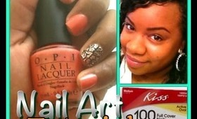 KISS Nail Dress Tutorial, Easy Nail Art!