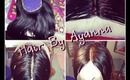 Queen Virgin Remy Lace Closure Review&Demo