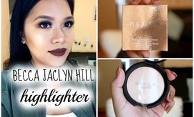 NEW BECCA Jaclyn Hill Shimmering Skin Perfector Champagne Pop First Impression | makeupbyritz