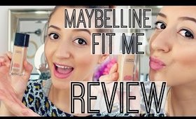 MAYBELLINE FIT ME DEWY + SMOOTH | REVIEW