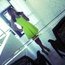 Bright yellow and green heels.