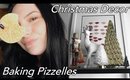 Christmas Decorations & Baking Pizzelles! Baking Vlogmas | Olivia Frescura