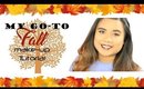 My Go-To Fall Make up tutorial || Sassysamey