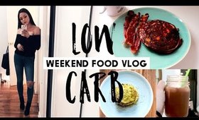 Weekend Food Vlog | Low Carb | Trying to go Keto | @GABYBAGGG