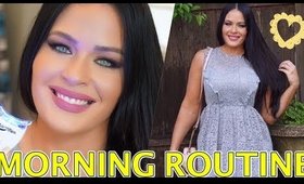 FULL BEAUTY & MAKEUP MORNING ROUTINE + OOTD GUCCI TIFFANY & MORE!!
