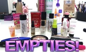 Product Empties!  March 2015