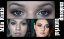 Mila Kunis makeup tutorial (talk through) - RealmOfMakeup