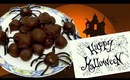 Halloween treats - Spider oreo balls!