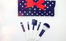 Pinup Girl 5 Piece Professional Makeup Brush Travel Set