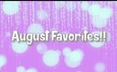 August 2015 Favorites