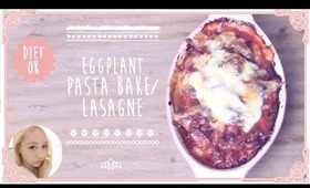 Low Calorie Eggplant Pasta Bake or Lasagne Recipe | The Wonderful World of Wengie Cooking