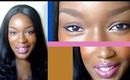 Color Blocked Makeup: Blue Orange & Pink (Collaboration with LipSH0CK)