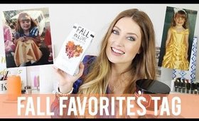 Fall Favorites Tag | Kendra Atkins