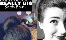 The Ultimate Sock Bun Tutorial