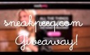 sneakpeeq.com Giveaway! Everybody Wins! | rebeccakelsey.com