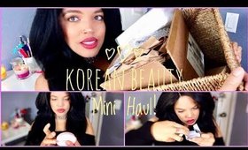 My first Korean Beauty Haul! | What did I get!?