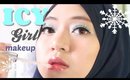 How to look CUTE but not basic ❄️ (ICY GIRL MAKEUP)