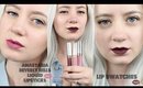 Anastasia Beverly Hills Liquid Lipstick Crush, Soft Lilac, Trust Issues Swatches|Lovestrucklovergirl