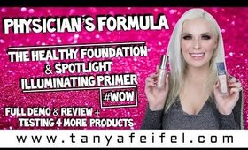 Physician’s Formula Healthy Foundation & Spotlight Illuminating Primer | #LOVE | Tanya Feifel