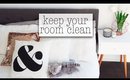 How To Keep Your Room Clean