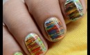 Nail Art Designs SHORT Nails - How To With cute fan brush Art Design Nail Art About Beginners Nails