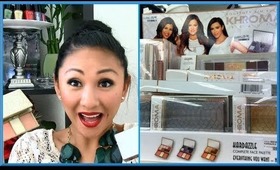 KARDASHIAN KHROMA BEAUTY REVIEW! ( Kardazzle Face Palette, Nude Lip Set, Khroma Lashes)