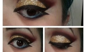Final Fantasy inspired makeup - Vivi